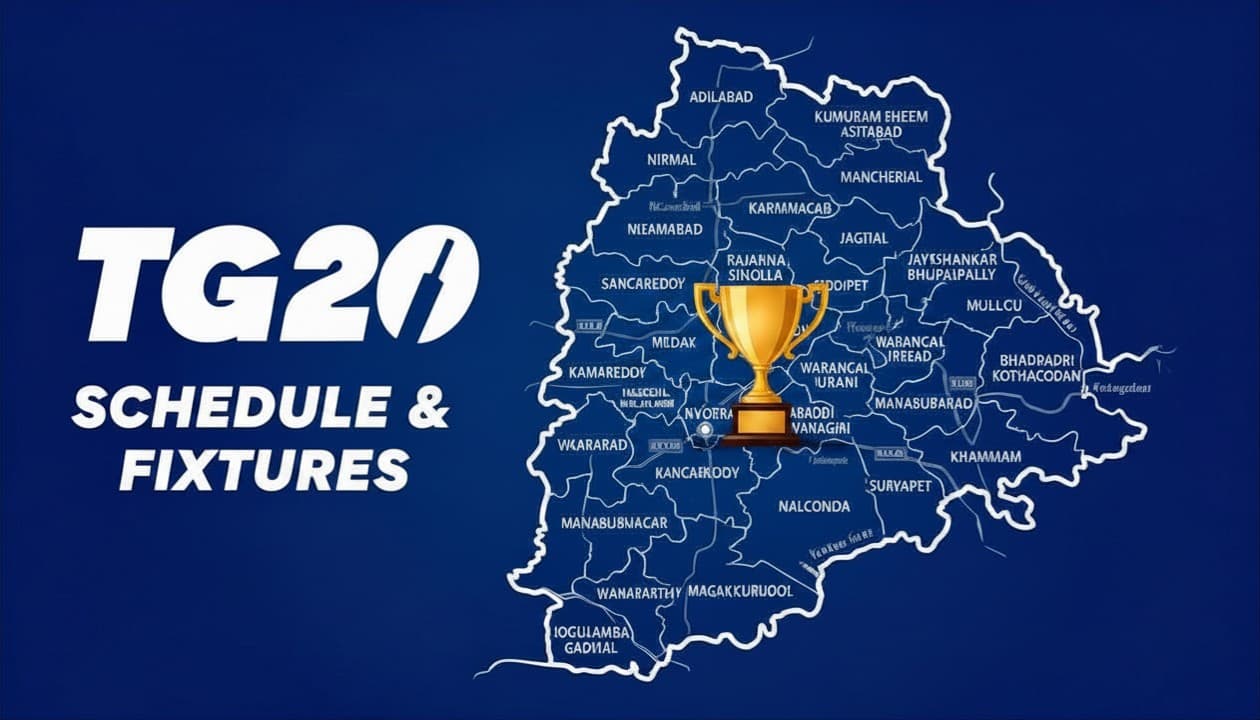 TG20 2026 Schedule: Full Fixtures, Match Timings & Live Results