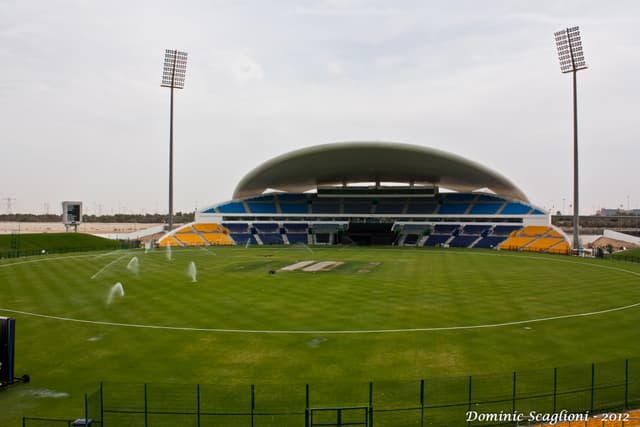 Zayed Cricket Stadium, Abu Dhabi